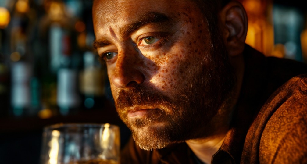 Efectos del alcohol en la piel de la cara